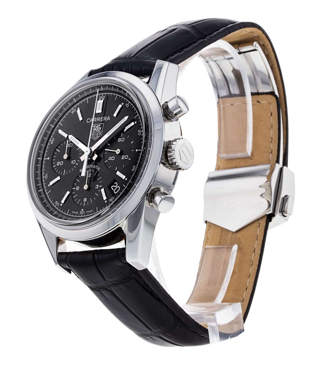 Pre Owned Tag Heuer Carrera CV2111.FC6180 Watch Watchfinder Co